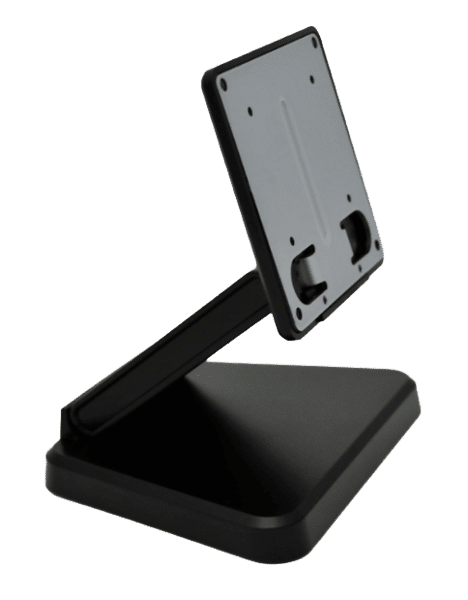 Supporto per monitor, staffa di inclinazione, fori di montaggio preforati,  nero, per schermi fino a 10 , MCT-DB01