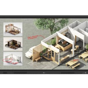 LG 55TR3DQ-B CreateBoard Interactive Touch Monitor UHD 55"